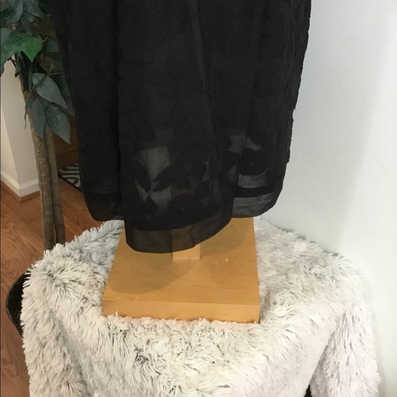 Evri textured floral mineral black short sleeve 4X - Picture 9 of 11